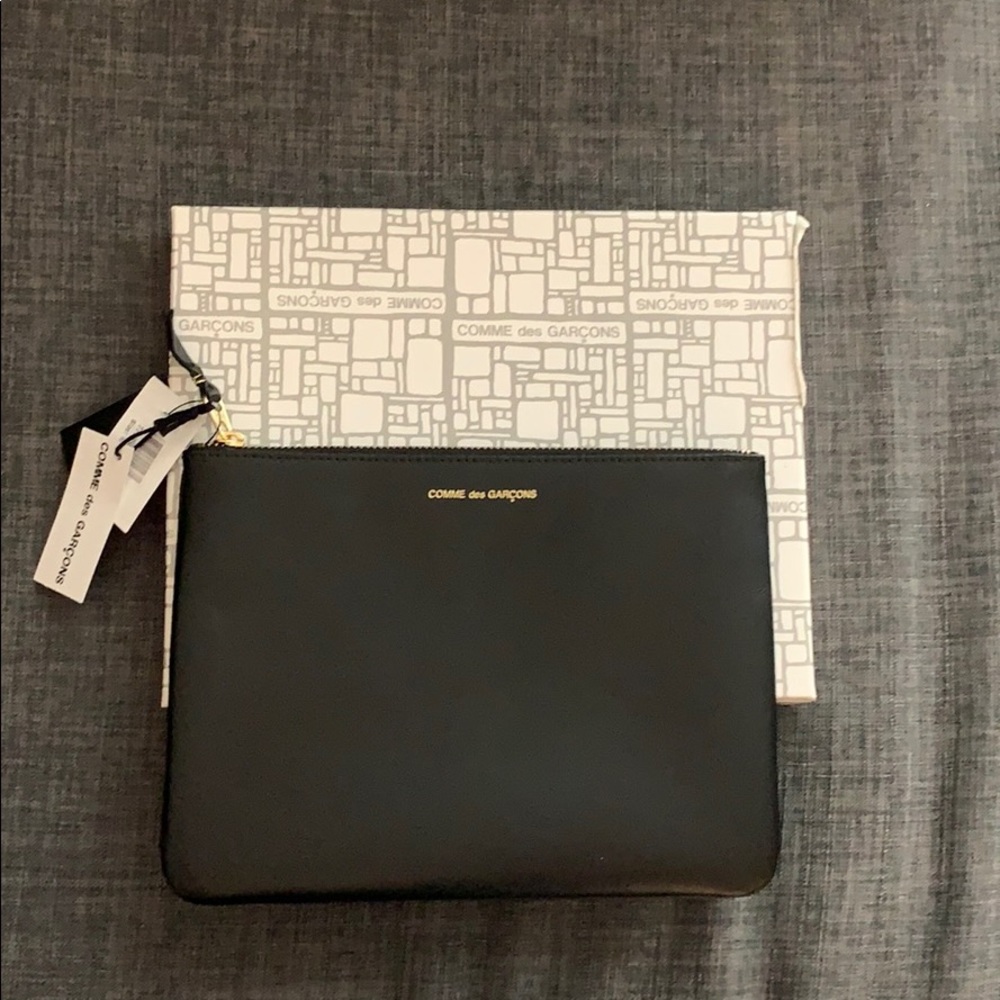 Comme des Garcons Black Classic Line Zip Pouch